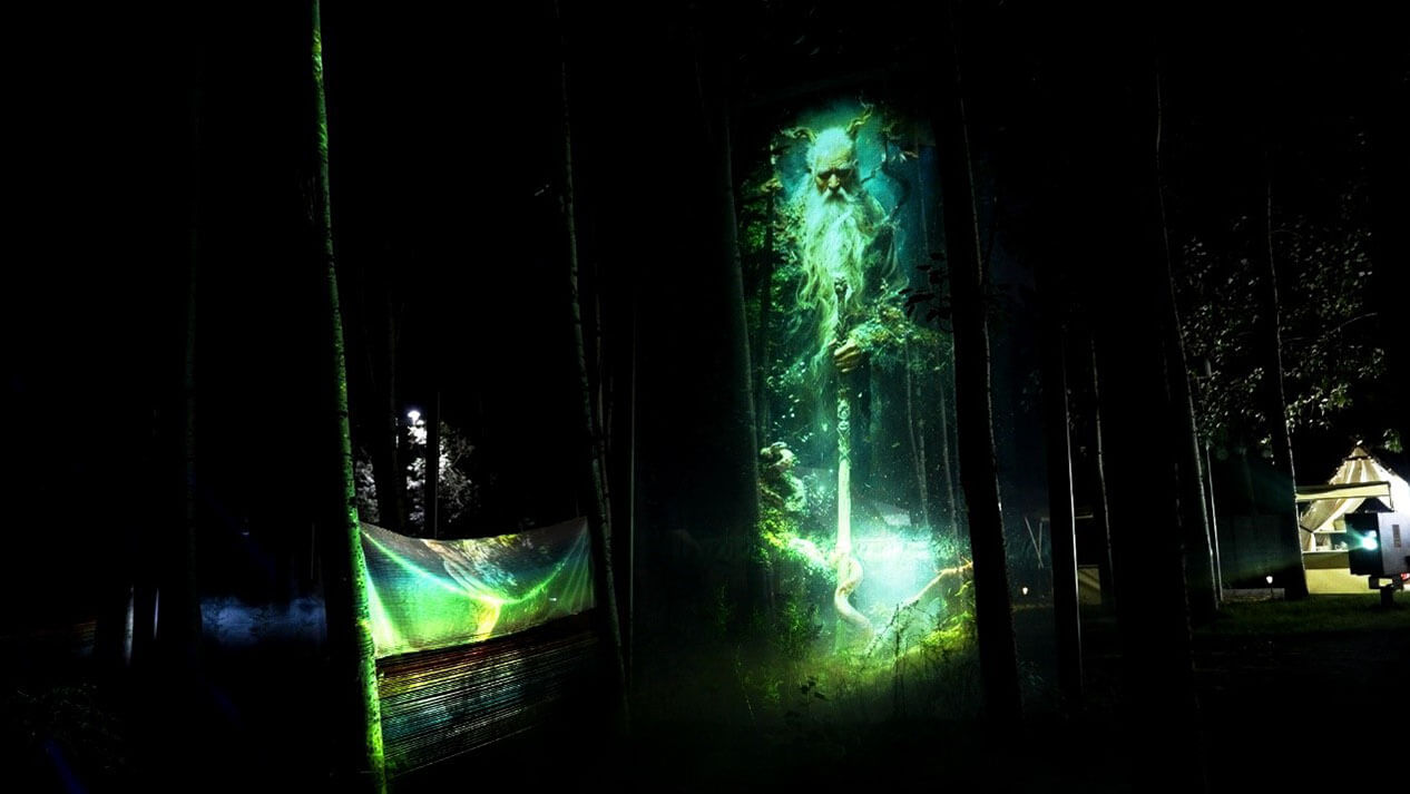 索尼助力京城夜游新名片，探访“奇幻光影森林之山海幻境”