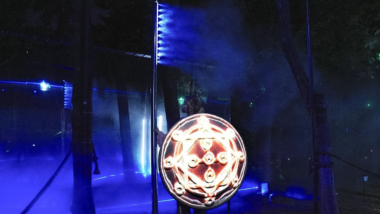 索尼助力京城夜游新名片，探访“奇幻光影森林之山海幻境”