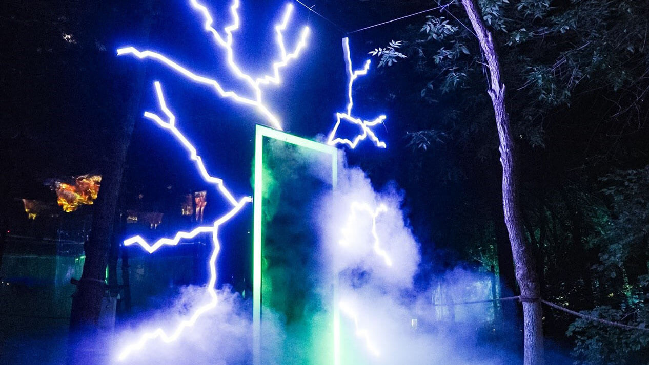 索尼助力京城夜游新名片，探访“奇幻光影森林之山海幻境”