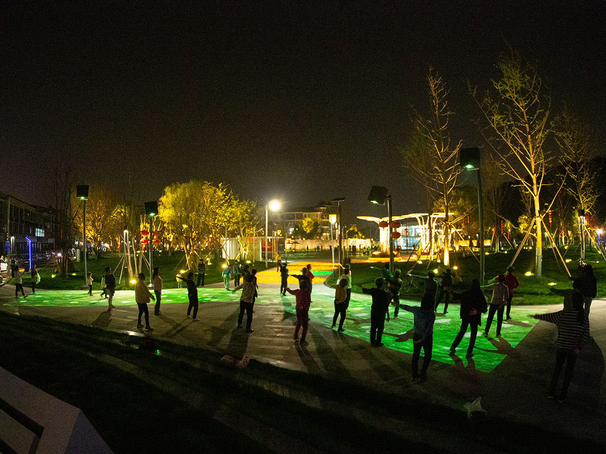 索尼激光投影机为九江市文脉夜景增色