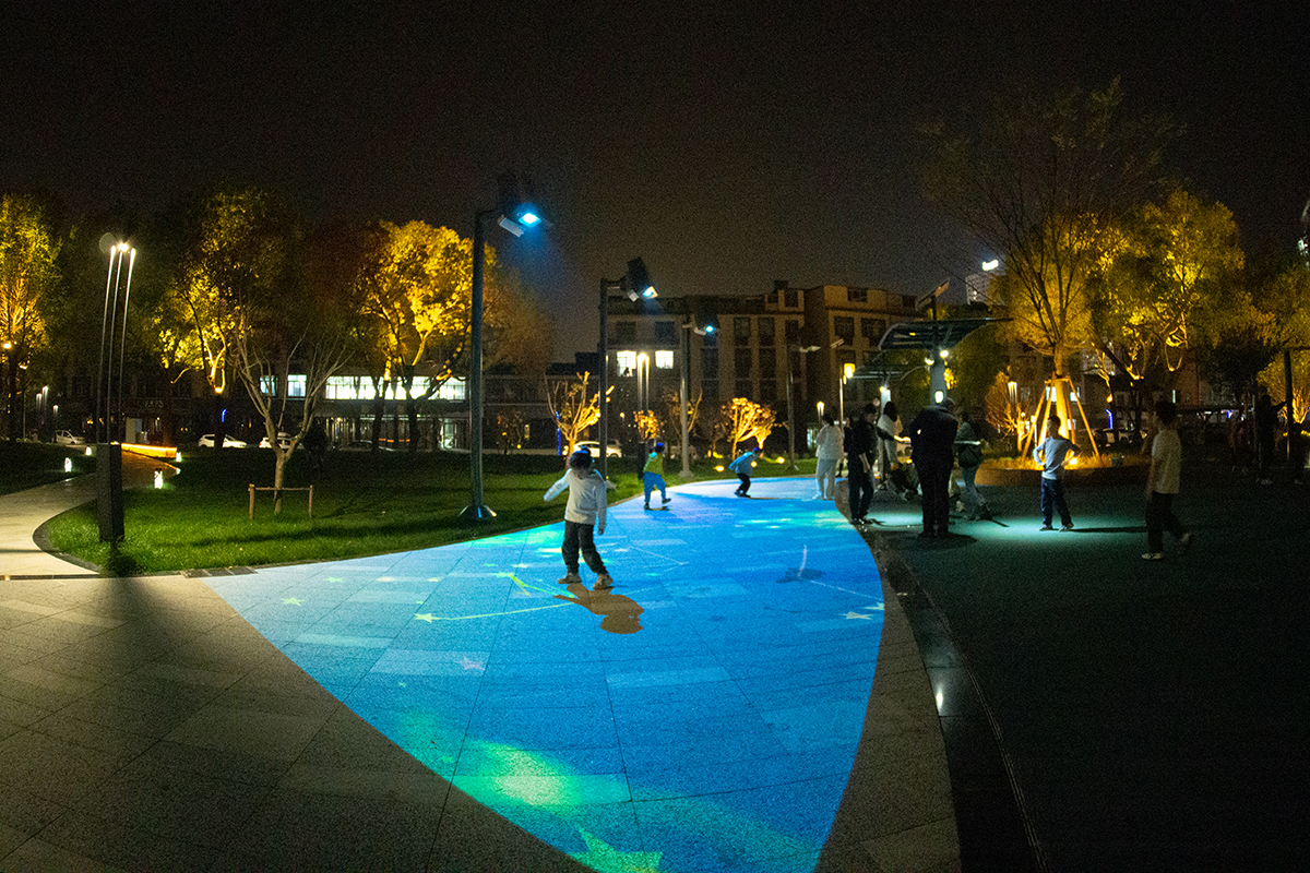 索尼激光投影机为九江市文脉夜景增色